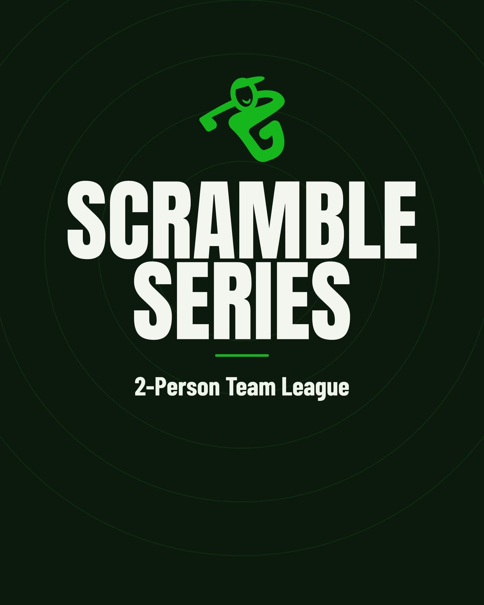 Scramble Series event poster